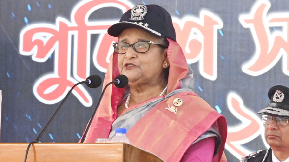 ২০৪১ সালে বাংলাদেশের পুলিশও হবে স্মার্ট : প্রধানমন্ত্রী