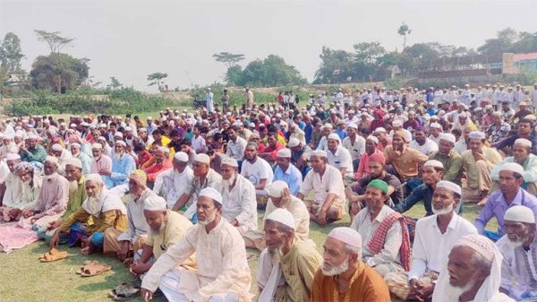 জামালগঞ্জে বৃষ্টির জন্য বিশেষ দোয়া