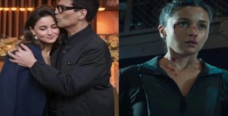 আলিয়ার পাশে ঢাল হয়ে দাঁড়ালেন করণ জোহর