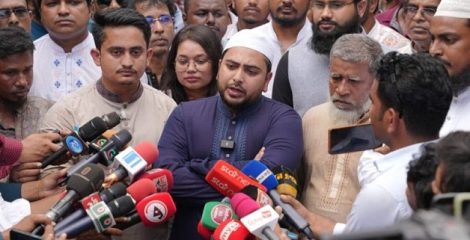 আবু সাঈদ জুলাই শহীদদের ইমাম, জুলাই বিপ্লবের রূহানী নেতৃত্ব: নাহিদ ইসলাম