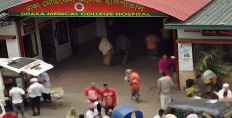 ঢাকা মেডিকেলে ৮ তলা থেকে লাফিয়ে পড়ে রোগীর মৃত্যু