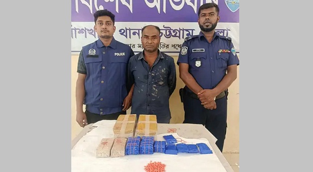 ইয়াবাসহ গ্রেপ্তার ১