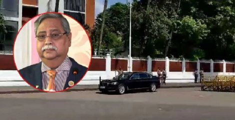 বঙ্গভবন ছাড়লেন সদ্য পদত্যাগী রাষ্ট্রপতি মো. সাহাবুদ্দিন