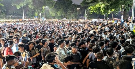 বিশ্বকাপ ফাইনাল ঘিরে উৎসবমুখর ঢাবি ক্যাম্পাস