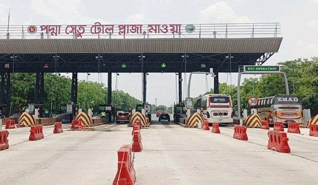 পদ্মা সেতুর ইটিসিতে টোল আদায় ১০ কোটি টাকা, নিবন্ধিত যান ১ হাজার