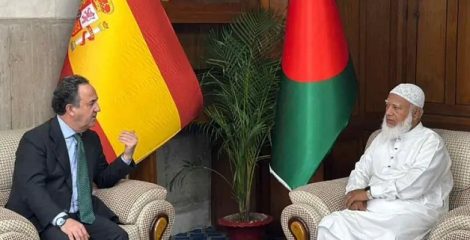 বিরোধীদলীয় নেতার সঙ্গে স্পেনের রাষ্ট্রদূতের সৌজন্য সাক্ষাৎ