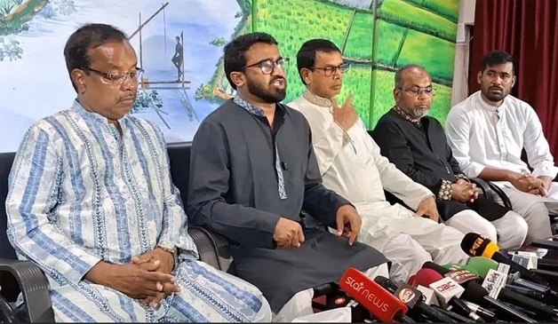 কার্যক্রম নিষিদ্ধ আ. লীগকে রাজনীতি করার সুযোগ দেওয়া হবে না : রাশেদ খাঁন
