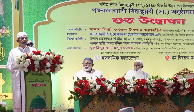 ২০৩০ সালের আগে সব ধর্মীয় উপাসনালয় সম্মানিভাতার আওতায় আসবে: রাষ্ট্রপতি