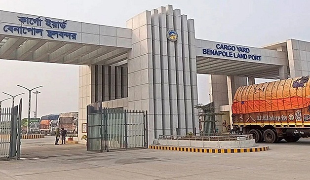 বেনাপোল স্থলবন্দরে আমদানি-রফতানি কার্যক্রম বন্ধ