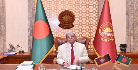 বঙ্গভবনে নতুন রাষ্ট্রপতির কার্যক্রম শুরু