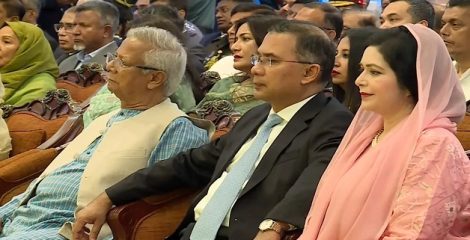 রাষ্ট্রপতির শপথ অনুষ্ঠানে প্রধানমন্ত্রী