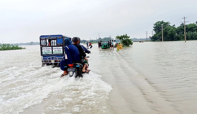 ৩ জেলার নিম্নাঞ্চল প্লাবিত হওয়ার শঙ্কা