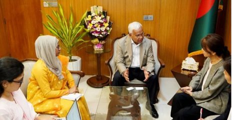 জাইকা প্রতিনিধিদলের সঙ্গে সমাজকল্যাণ মন্ত্রীর সাক্ষাৎ