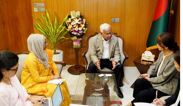 জাইকা প্রতিনিধিদলের সঙ্গে সমাজকল্যাণ মন্ত্রীর সাক্ষাৎ