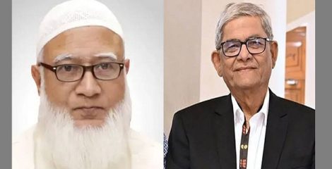 নবনির্বাচিত রাষ্ট্রপতি মির্জা ফখরুলকে জামায়াত আমিরের অভিনন্দন
