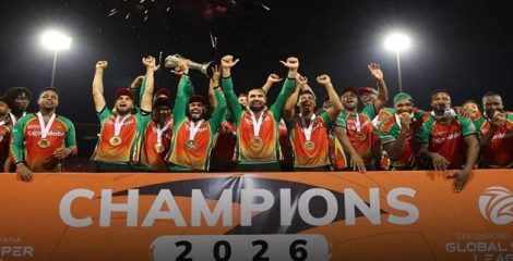 টি-টোয়েন্টিতে অবিশ্বাস্য বিশ্বরেকর্ড গড়ে মাত্র ৮৫ রানে চ্যাম্পিয়ন গায়ানা