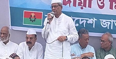বাংলাদেশকে সমৃদ্ধ করার সংগ্রামে নেতৃত্ব দিয়েছেন বেগম খালেদা জিয়া: মির্জা ফখরুল