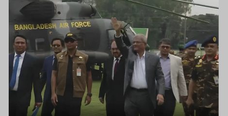 রাষ্ট্রপতি হয়ে প্রথমবারের মতো ঠাকুরগাঁওয়ে মিজা ফখরুল ইসলাম
