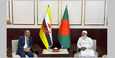 জ্বালানি সংকট নিয়ে ব্রুনাই হাইকমিশনারের সঙ্গে জামায়াত আমিরের বৈঠক
