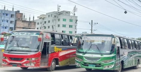 ঢাকা-নারায়ণগঞ্জ রুটে বাসভাড়া বাড়ল ৫ টাকা