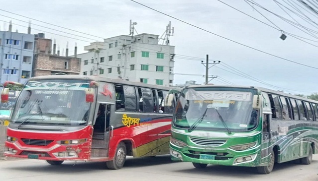 ঢাকা-নারায়ণগঞ্জ রুটে বাসভাড়া বাড়ল ৫ টাকা