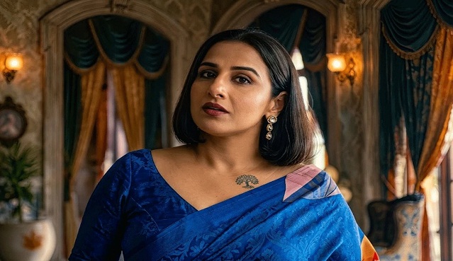 জেলর ২ নীল শাড়িতে প্রকাশ্যে ‘কান্তা’, নজর কাড়লেন বিদ্যা
