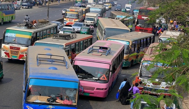 প্রতি কিলোমিটারে বাস ভাড়া বাড়ল ১৭ পয়সা