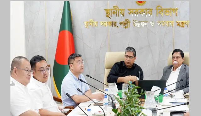 ডিএসসিসির বর্জ্য থেকে ৪৫ মেগাওয়াট বিদ্যুৎ উৎপাদনে চীনা প্রতিষ্ঠানের সঙ্গে বৈঠক