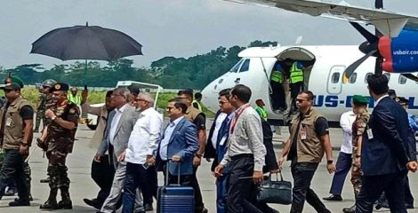 সিলেট পৌঁছেছেন রাষ্ট্রপতি