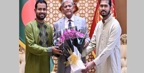 রাষ্ট্রপতির সঙ্গে গণঅধিকার পরিষদের নেতাদের সৌজন্য সাক্ষাৎ