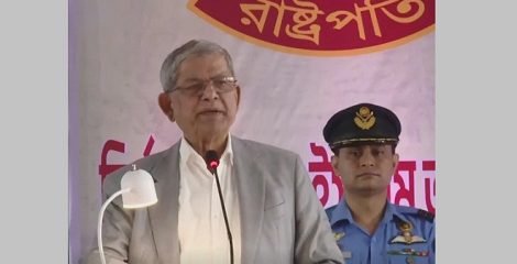 গণতন্ত্রকে রক্ষা করাই এখন আমাদের সবচেয়ে বড় দায়িত্ব : রাষ্ট্রপতি