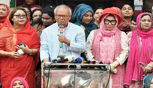 নারীর সামাজিক ও অর্থনৈতিক উন্নয়নে সবাইকে একসঙ্গে কাজ করতে হবে : রিজভী