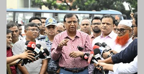 পল্টন-গুলিস্তান-নর্থ সাউথ রোডের মূল সড়ক হকারমুক্ত ঘোষণা