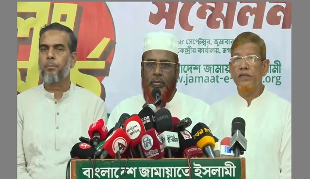 শান্তিপূর্ণ গণতান্ত্রিক কর্মসূচিতে কোনোভাবেই যেন বাধা না হয় : গোলাম পরওয়ার