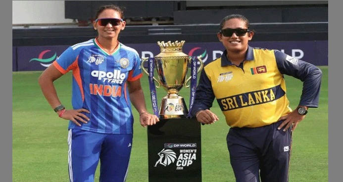 নারী এশিয়া কাপ: রাতে ভারত-শ্রীলঙ্কার শিরোপার লড়াই