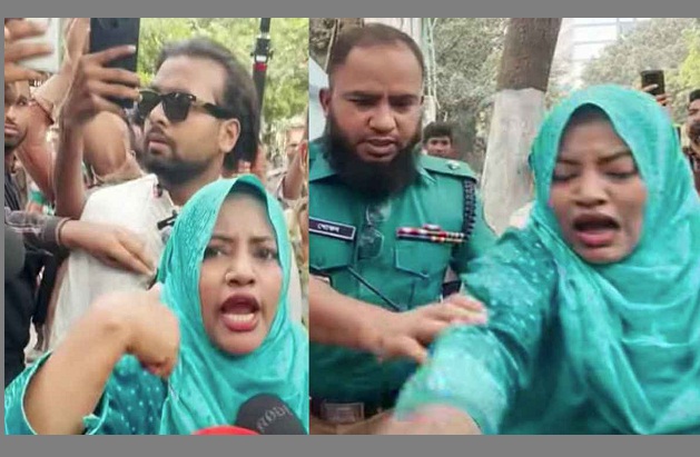 শিল্পকলায় রবীন্দ্রনাথের ছবিতে চুনকালি মাখানোর অভিযোগ আটক ৪