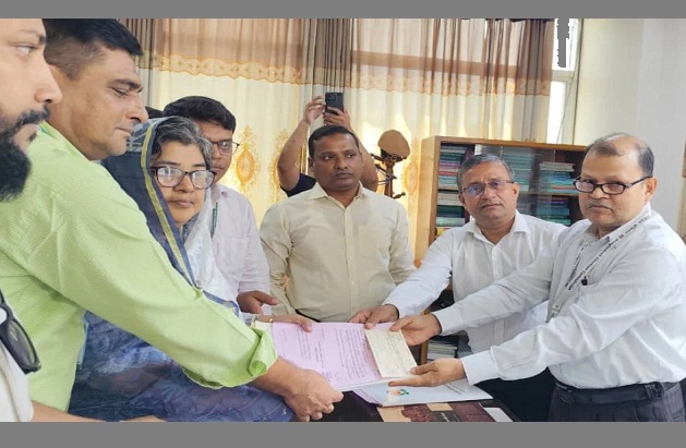 মিষ্টির আসনে উপনির্বাচন, বিএনপির প্রার্থী হিসেবে মনোনয়ন জমা দিলেন এলিজা জামান