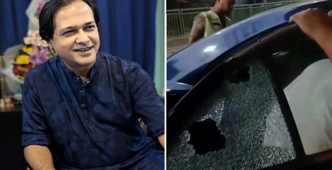 সংগীতশিল্পী আসিফ আকবরের গাড়ি লক্ষ্য করে গুলি