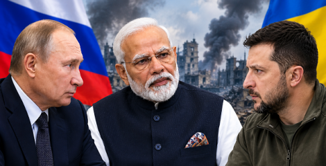 শক্তি অবকাঠামোয় হামলা বন্ধসহ রাশিয়া-ইউক্রেন যুদ্ধ বন্ধে ভারতের ৩ দফা