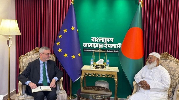 জামায়াত আমিরের সঙ্গে ইইউ‘র প্রতিনিধিদলের সাক্ষাৎ
