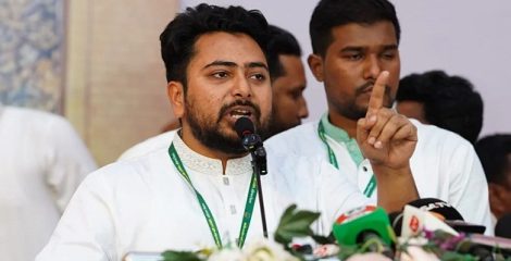 পানির হিস্যায় ভারতকে এক চুলও ছাড় দেবো না: নাহিদ ইসলাম