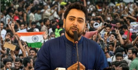 ভারতের তরুণদের আন্দোলনে নাহিদ ইসলামের সংহতি