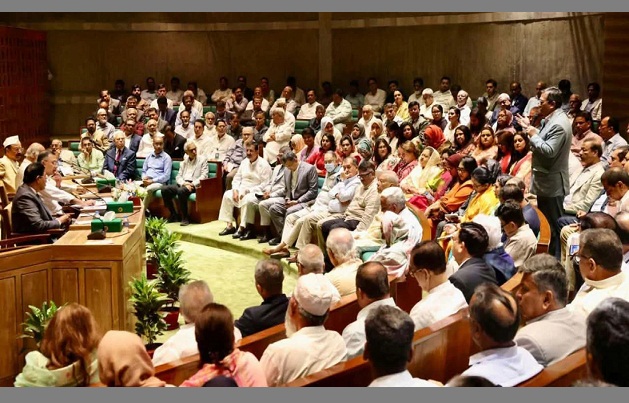 প্রধানমন্ত্রীর সভাপতিত্বে বসেছে বিএনপির সংসদীয় দলের বৈঠক
