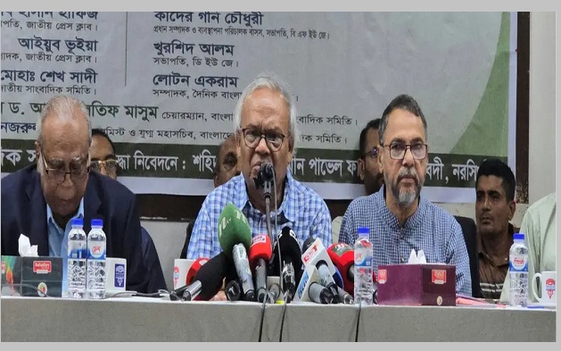 সত্যনিষ্ঠ সাংবাদিকরাই স্বৈরাচারের পতনে ভূমিকা রেখেছেন : রুহুল কবির রিজভী