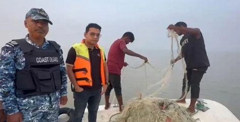 অভিযান চালিয়ে ৩০ কেজি ইলিশ জব্দ