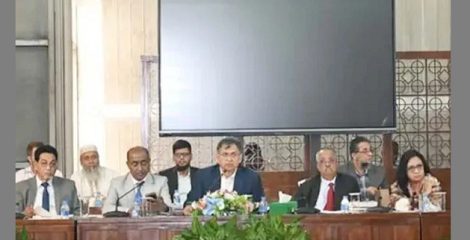 সংসদ ভবনে সংবিধান সংশোধন কমিটির নবম বৈঠক