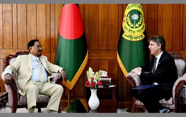 স্পিকারের সঙ্গে সুইডেনের রাষ্ট্রদূতের সাক্ষাৎ