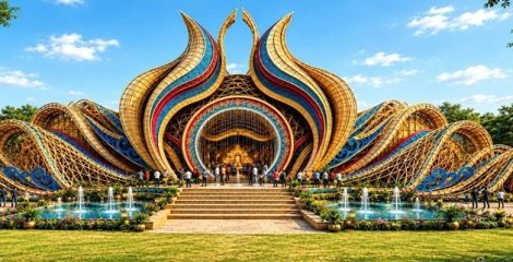 গুলশান-বনানী পূজামণ্ডপের এবারের থিম ‘জলজ’