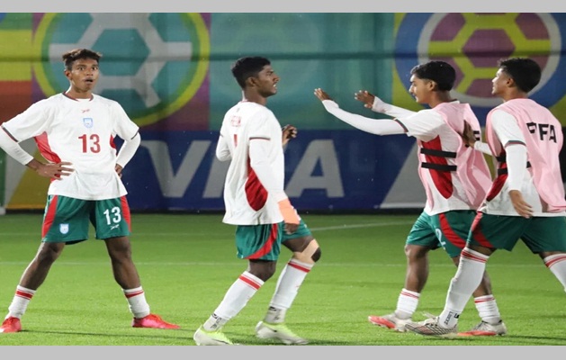 ইন্দোনেশিয়ার সঙ্গে ড্র করলো বাংলাদেশ