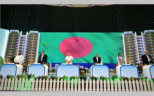 বিশ্ব বসতি দিবসের অনুষ্ঠানে যোগ দিয়েছেন প্রধানমন্ত্রী
